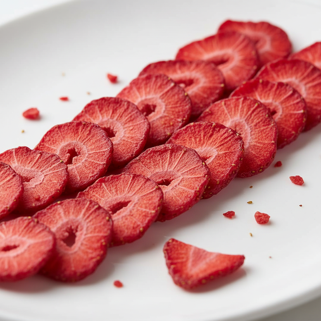 Dehydrated Strawberry slices