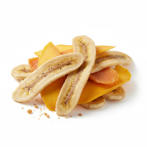 Banana and Mango Dehydrated Fruit Mix