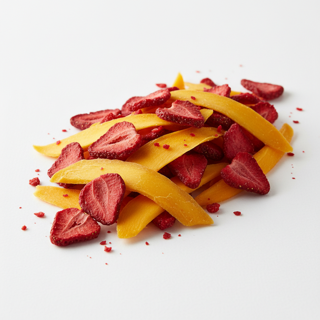 Strawberry and Mango Dehydrated Fruit Mix